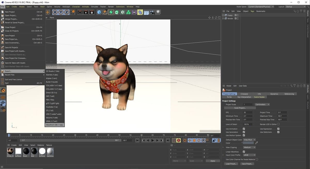Let that puppy shine in your favorite CAD program.