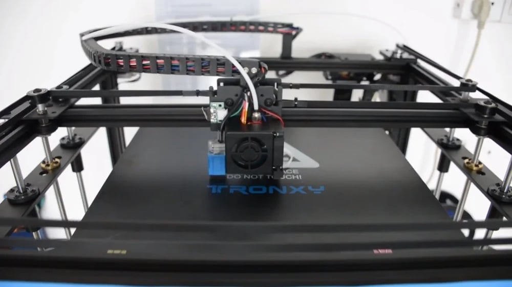 The Tronxy X5SA large-format CoreXY machine with a lot of potential