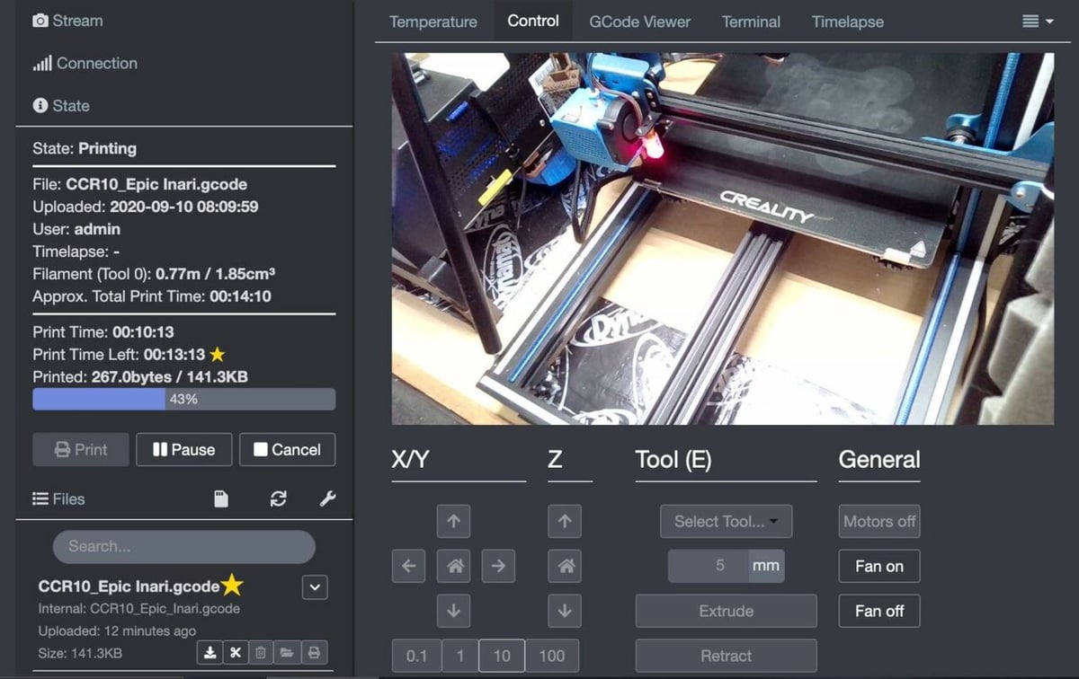 You can connect your OctoPrint server to SuperSlicer