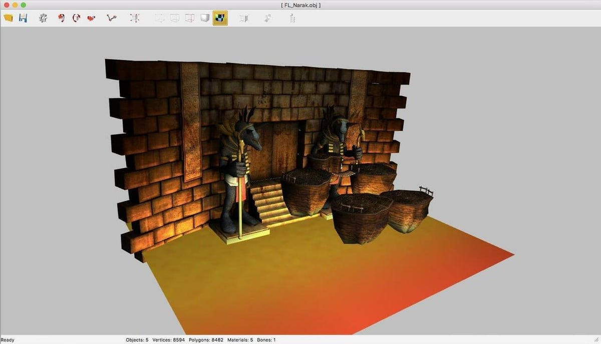 i3DConverter supports an enormous amount of 3D file types