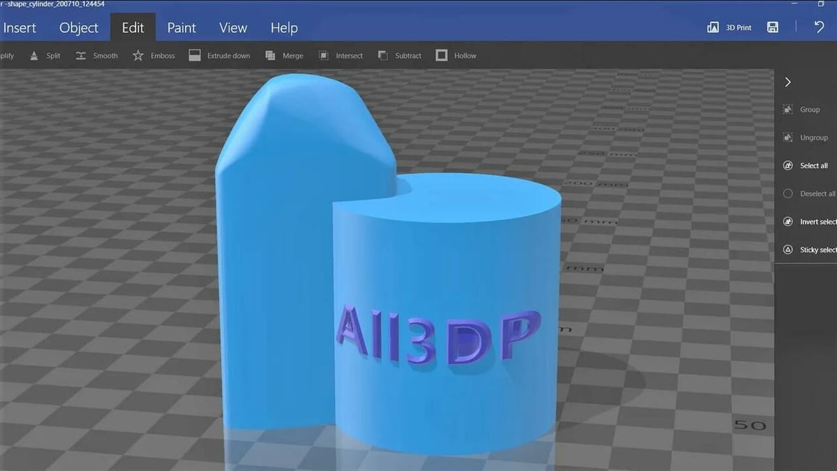 Microsoft 3D Builder supports a limited set of file types but can be easily installed in Windows