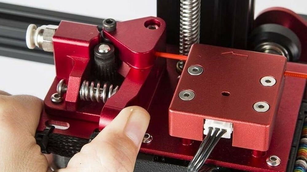 Reduce filament grinding with this extruder