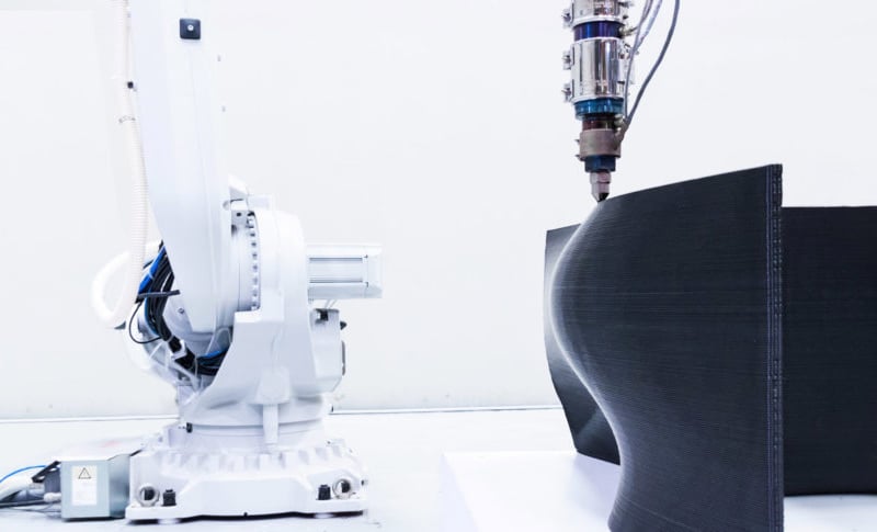 Image of Robotic Arm 3D Printing / Robotic Additive Manufacturing (RAM): Nagami Design