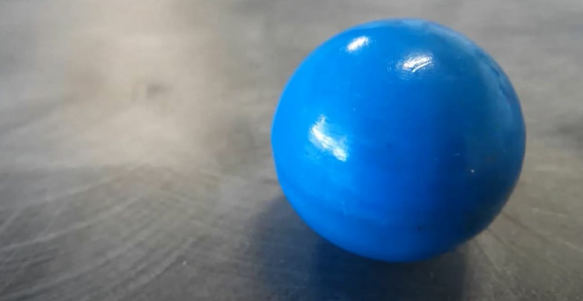 Layer smoothing your 3D printer sphere can make it smoother and shinier