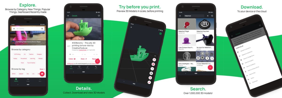 Image of Thingiverse Tips and Tricks: Find Better Models, Faster: Tip #5. Use Your Smartphone