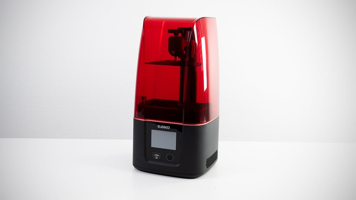 Foto de Impressora 3D barata (FDM / Resina): Abaixo de $200: Elegoo Mars 3