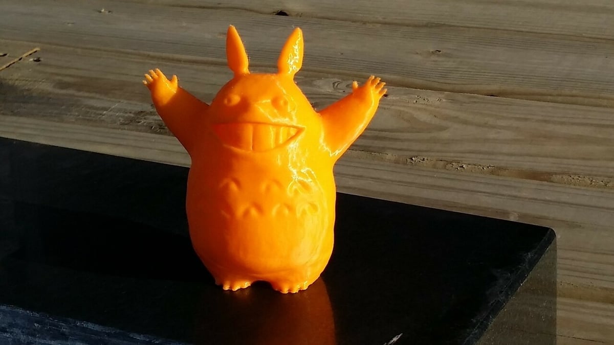 Take your 3D printed Totoro along on your magical adventures