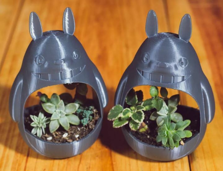 Totoro is a nature-loving creature, so let him take care of your plants!