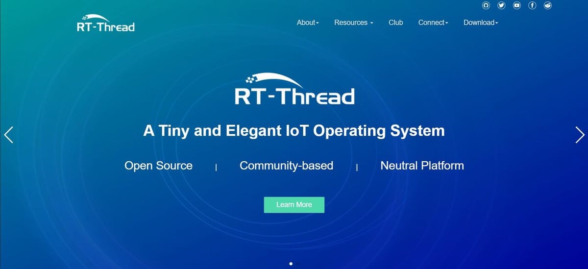 RT-Thread is an open-source RTOS that can run on RP2040 development boards