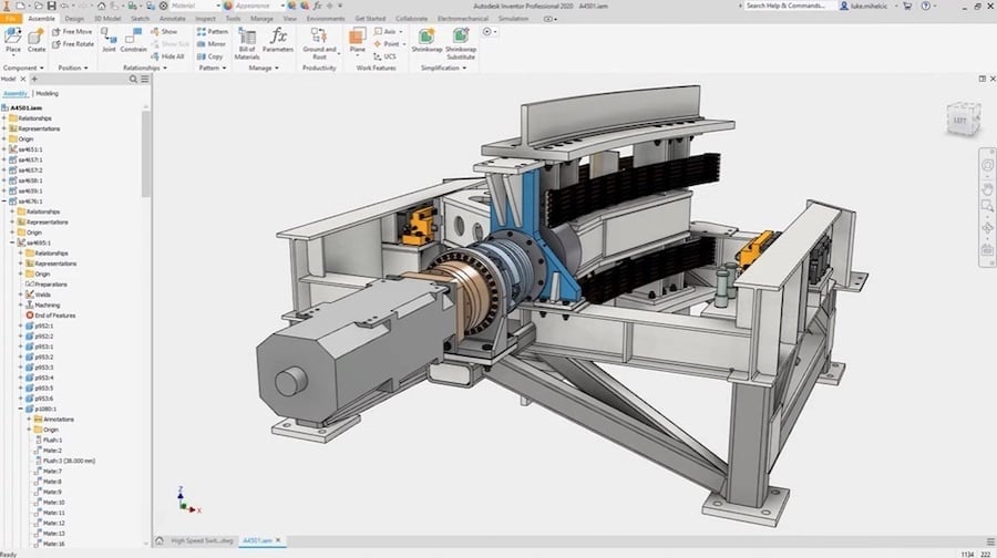 Autodesk Inventor is essentially a more complete Fusion 360 intended for professional uses