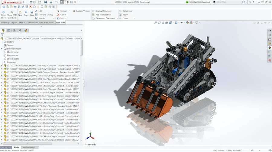 SolidWorks is one of the most known 3D CAD programs in the industry