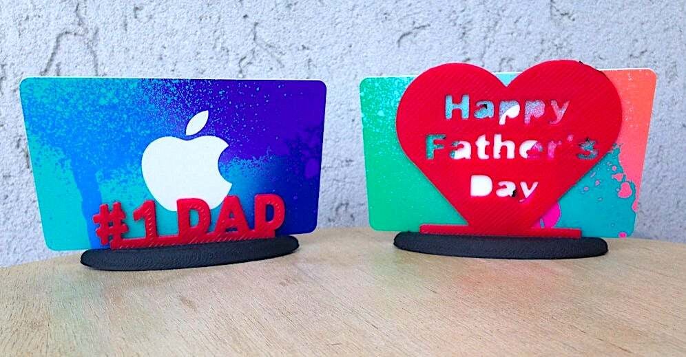 A simple and effective way to make cards and gift cards special