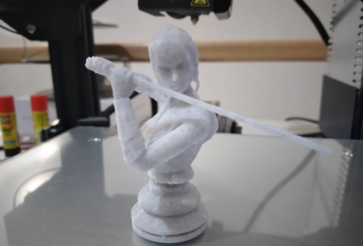 Branis Resin Scale Model, 3D Printed, Fun Art