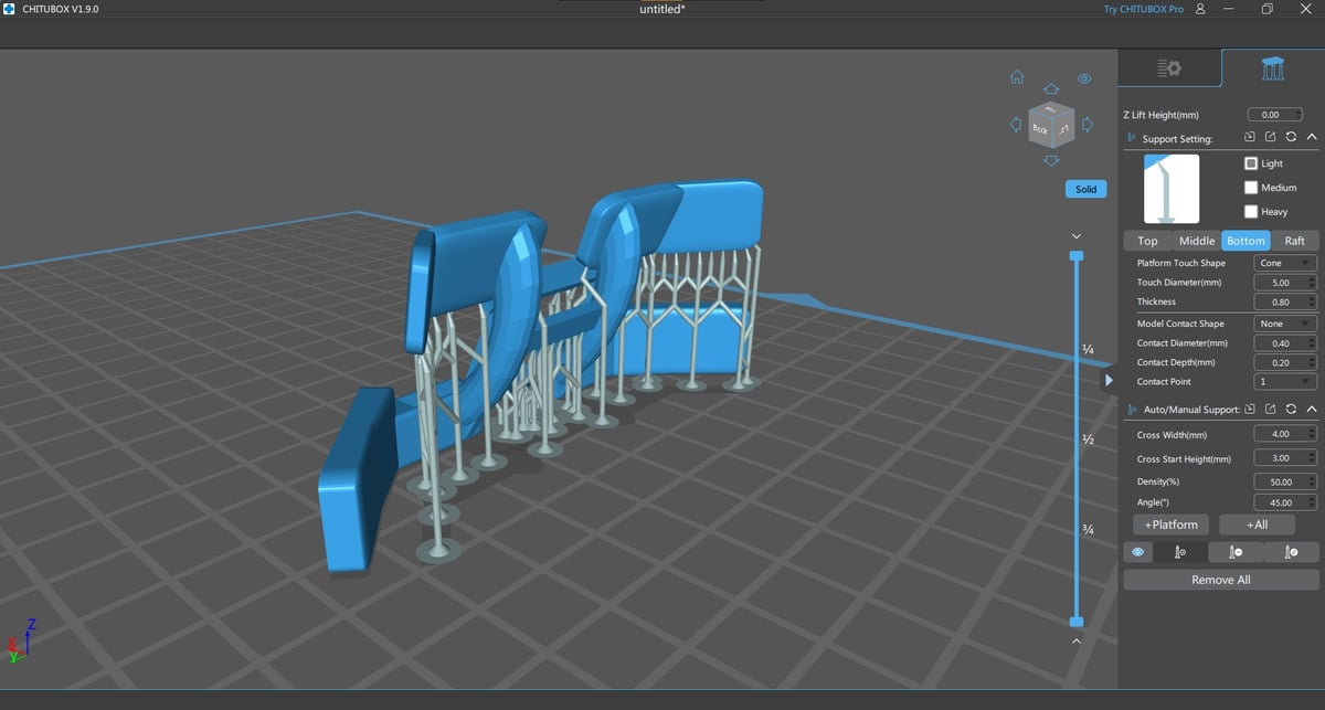Imagen de Mejor programa para impresora 3D: ChiTuBox Basic
