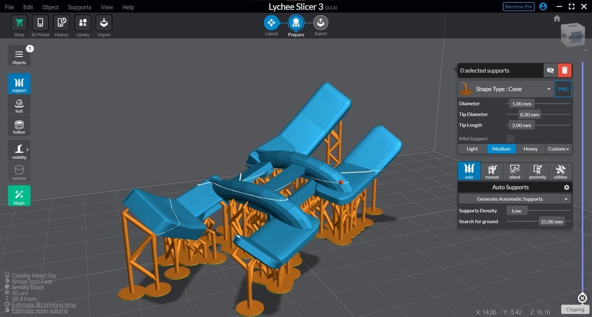 Foto de Software para impressora 3D / Programa para impressora 3D: Lychee Slicer