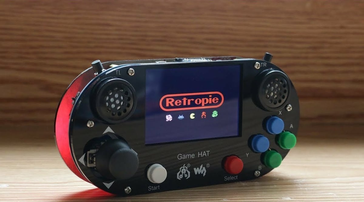 The Game HAT by Waveshare is a quick and easy to set up retro gaming solution for the Raspberry Pi
