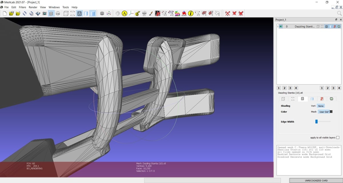 Imagen de Mejor programa para impresora 3D: MeshLab