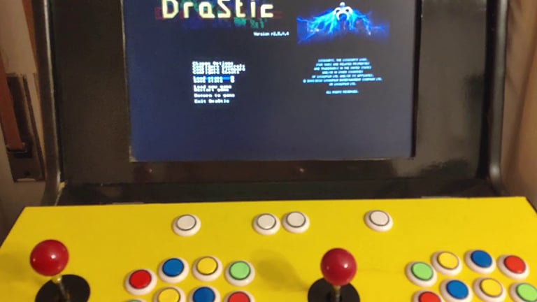 The DraStic emulator running on RetroPie