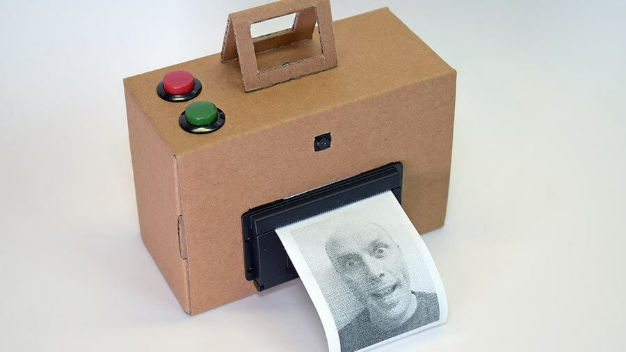Build your own instant camera with a Raspberry Pi, a camera, and a tiny thermal printer