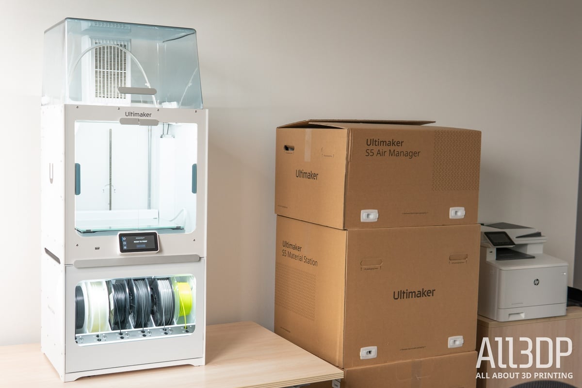 Image of Ultimaker S5 Review / Ultimaker S5 Pro Bundle Review: What is the Ultimaker S5 Pro Bundle?