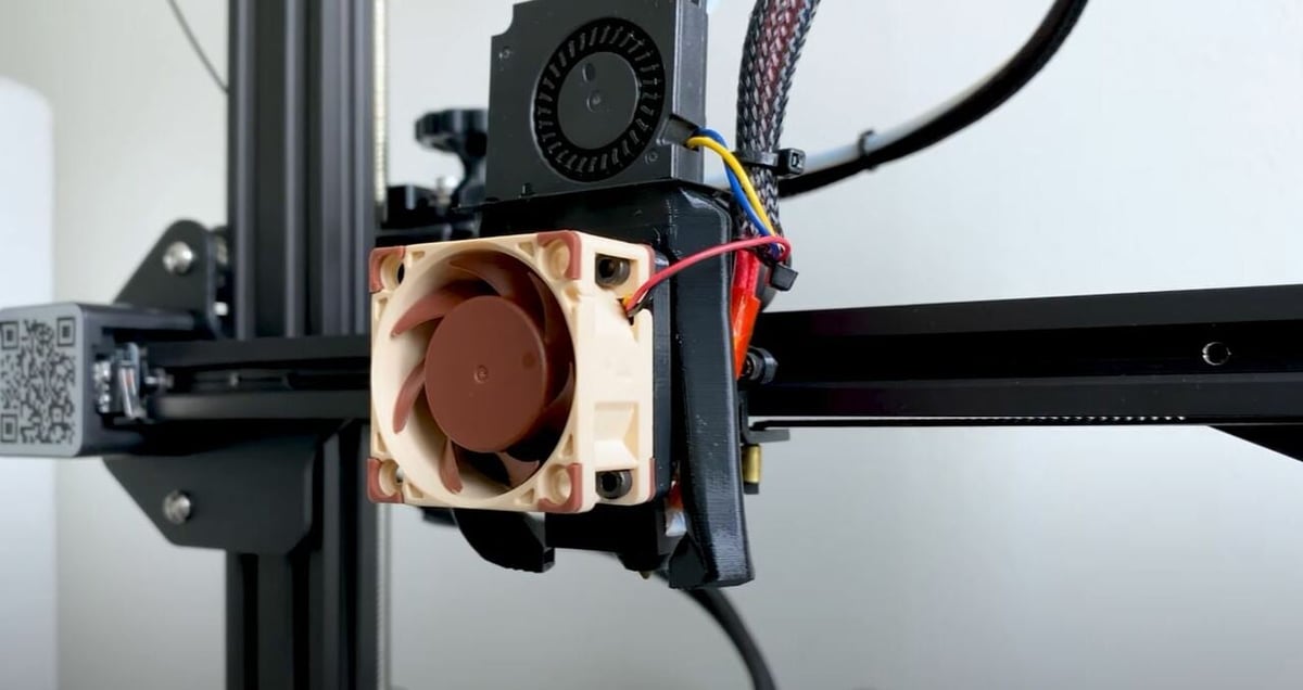 Noctua fans come in the same fan size as the Ender 3 Max's stock hot end and mainboard fans