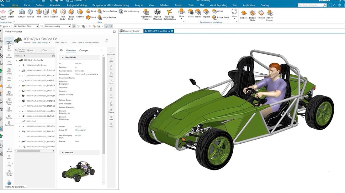 Foto de Software CAD para profissionais e engenheiros: NX Core Designer