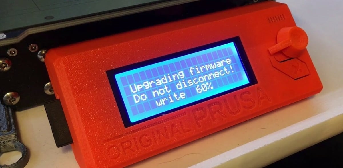 Prusa keeps their machines up to date with new features and regular firmware updates
