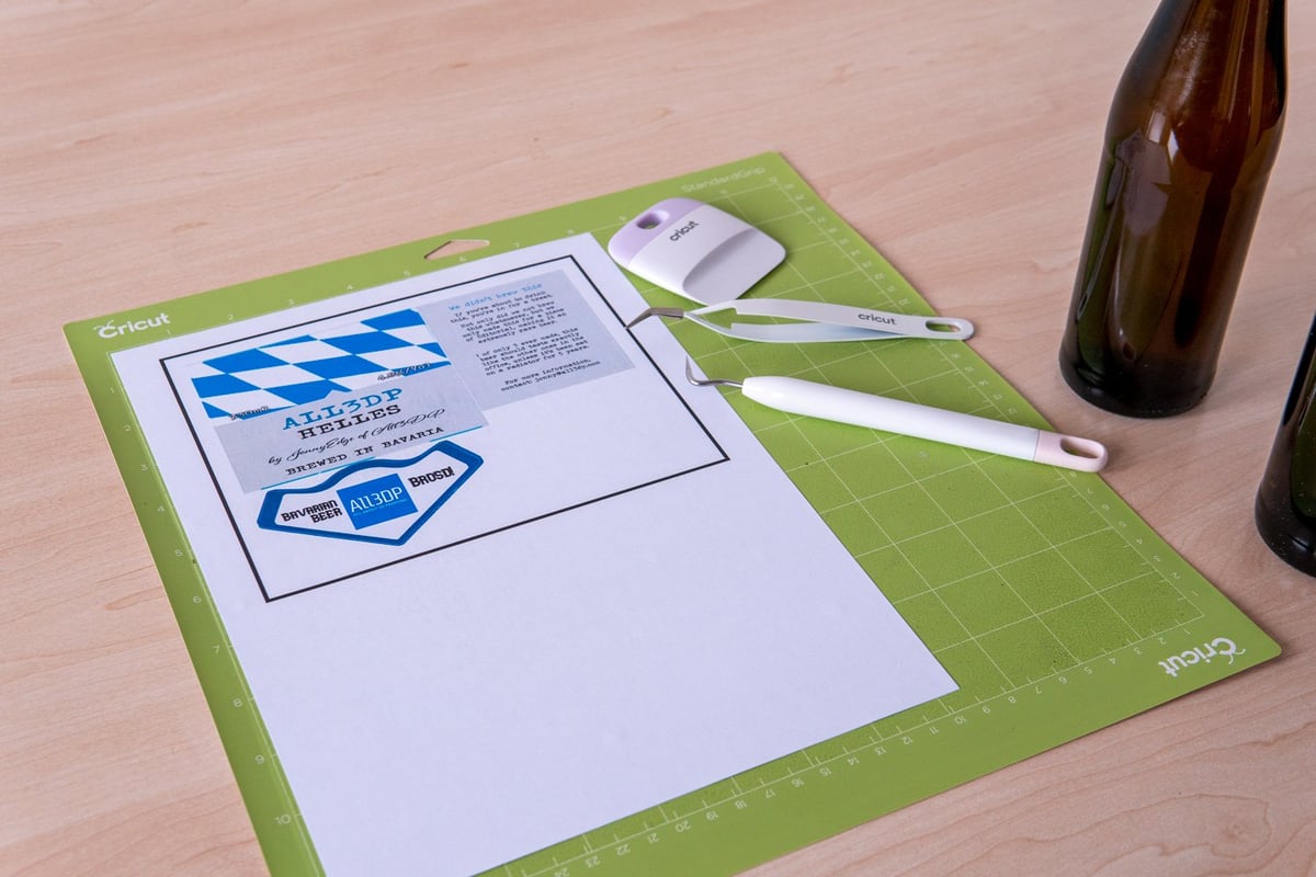 escardado con la Cricut
