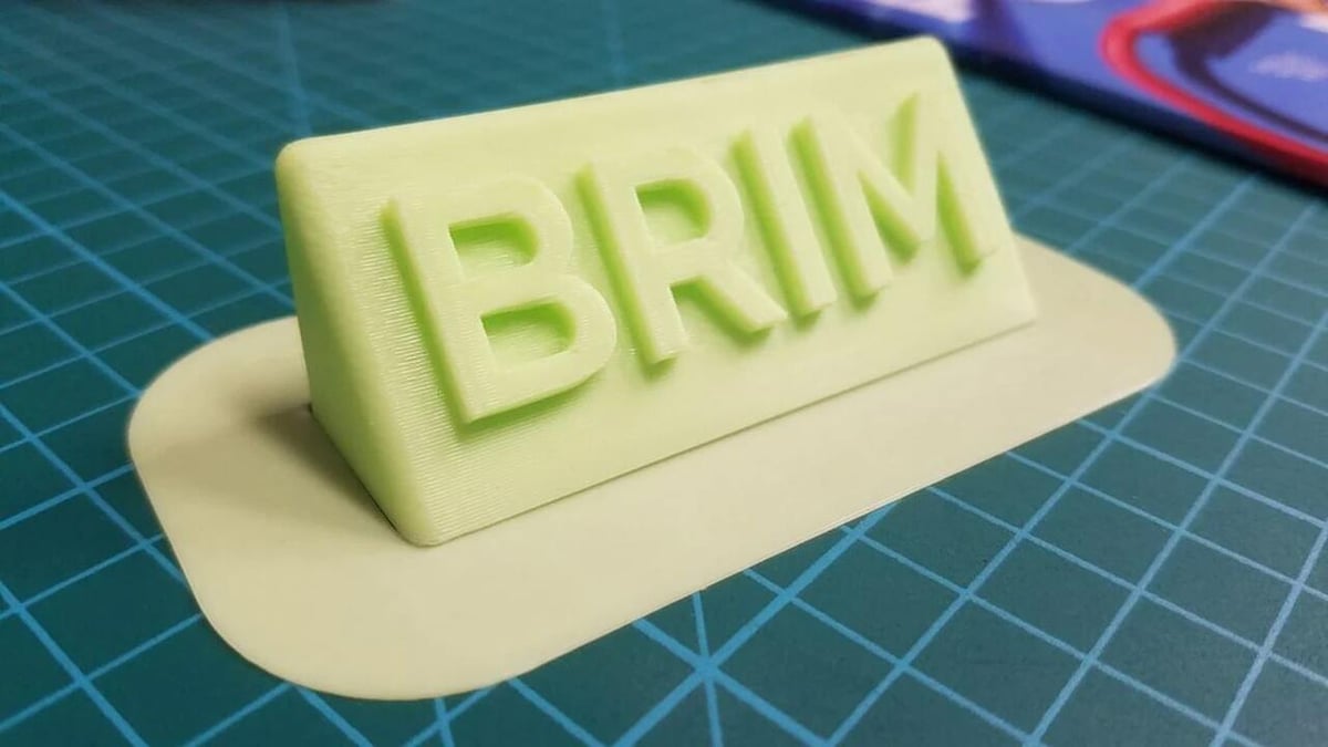 Using a brim for adhesion can be a smart move, depending on the model design