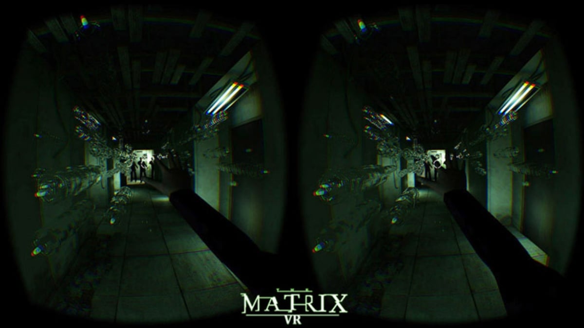 The Matrix VR allows users to experience scenes from the movie scenes