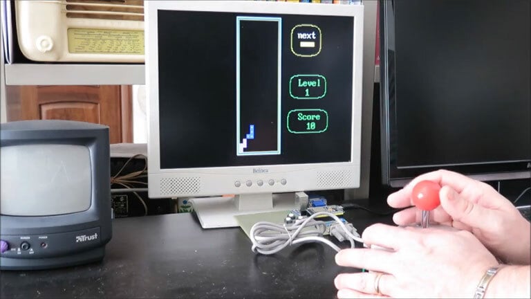 This maker reproduced retro games such as Tetris