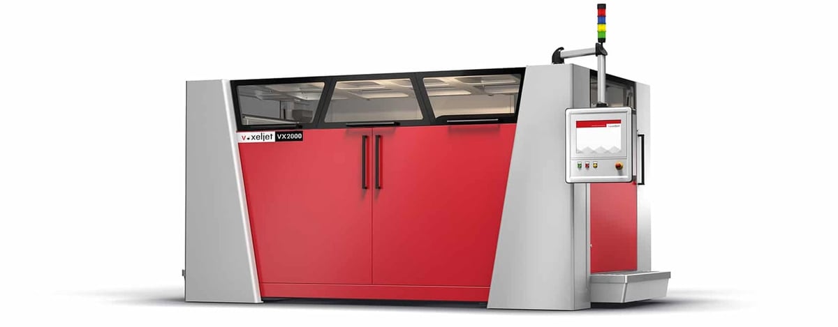 Image of Binder Jetting 3D Printing – The Ultimate Guide: Voxeljet VX1300 X, VX2000 & VX4000