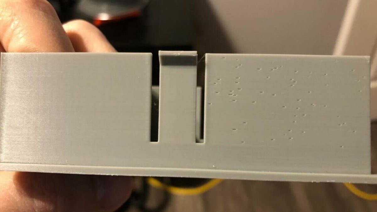 Too much coasting can lead to missing bits in prints