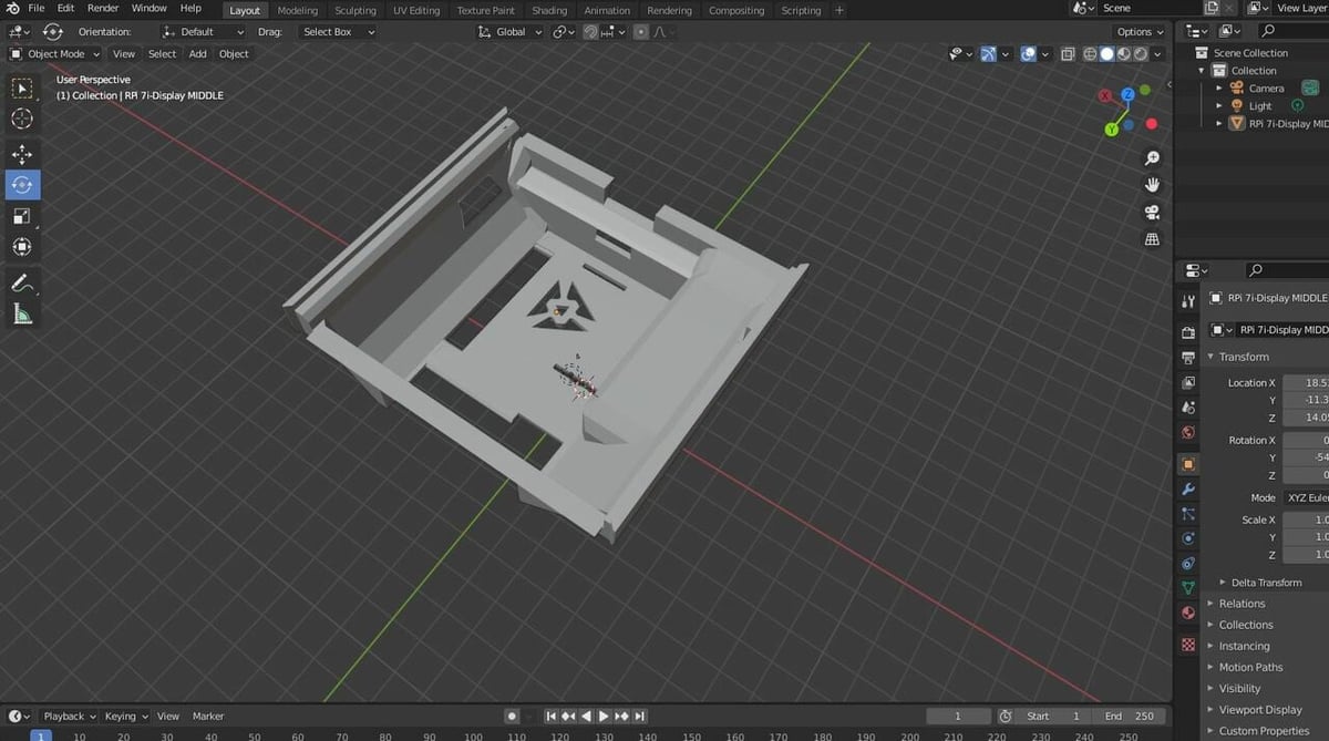 Blender supports the STL format by default