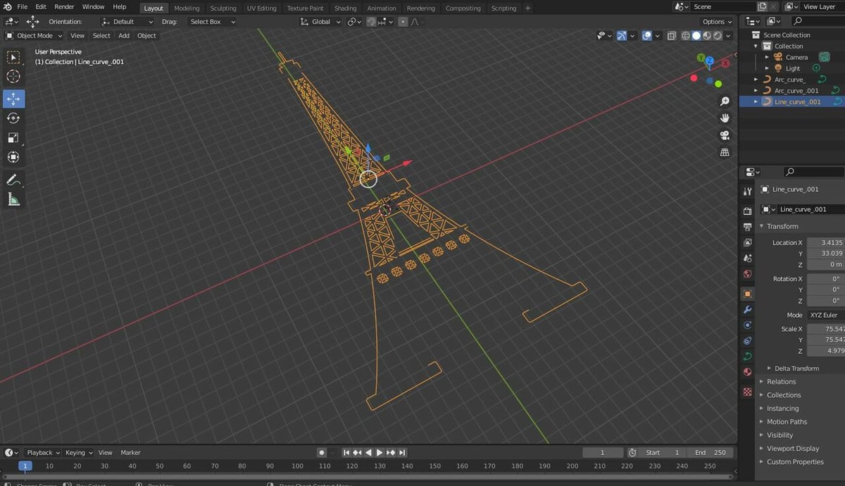 Blender supports AutoCAD DXF files through community add-ons