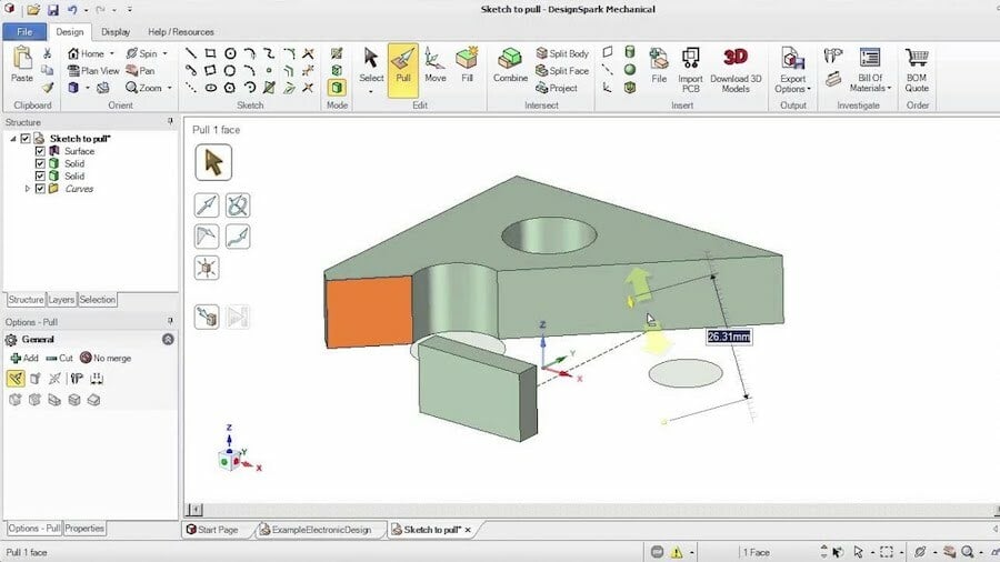 DesignSpark Mechanical is a great option for those familiar with CAD software