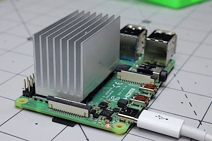 Small Pi, Big heatsink! The greater the heatsink surface area, the better it can cool