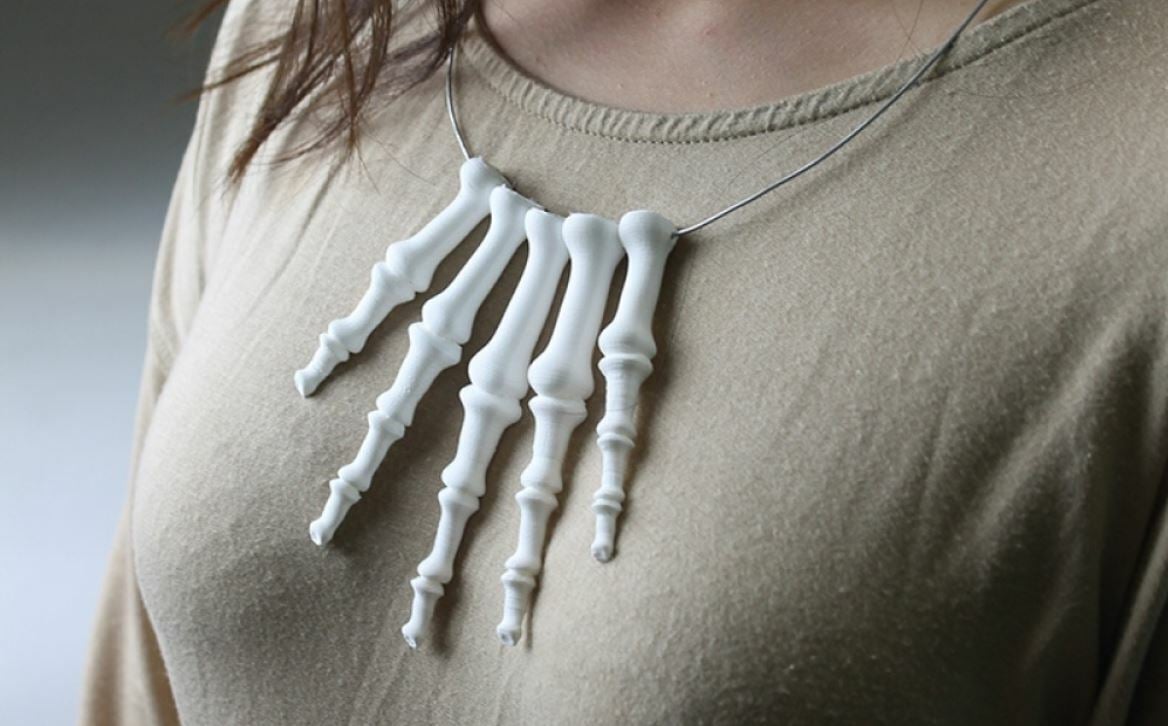 Just right for a low-key Halloween-themed accessory