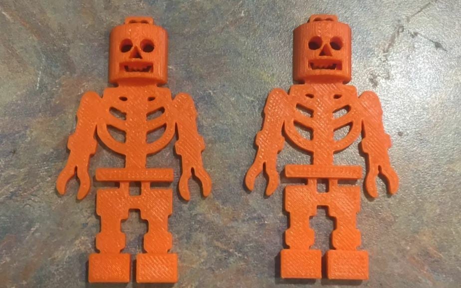 This skeleton model is an easy print
