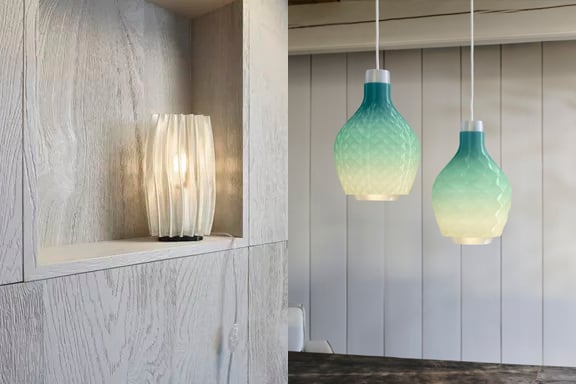 Image of 3D Printing From Plastic Waste: Lamps Crafted from CDs and Fishing Nets