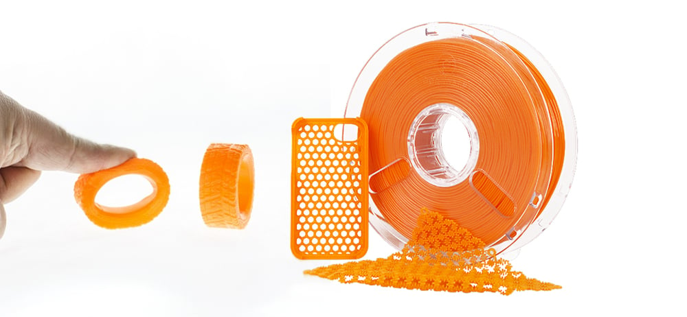Image of Best TPU Filaments / Best Flexible Filaments: Polymaker
