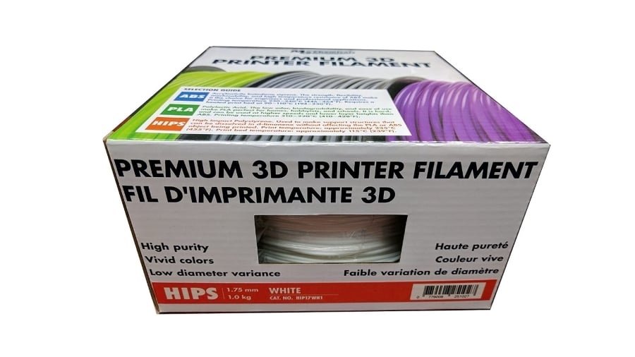 MG Chemicals 1-kg spool of HIPS in white