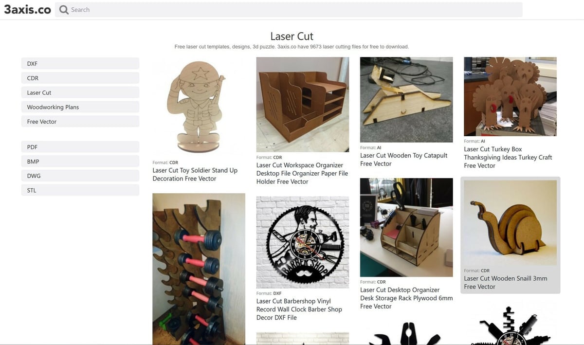 Free Laser Cut Files & Designs: The Top Sites Of 2023 | All3Dp