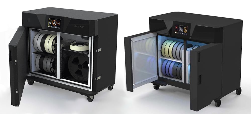 Image of The Best Filament Drying & Storage Cabinets for Professionals: Smart3D Multimaterial Dryer