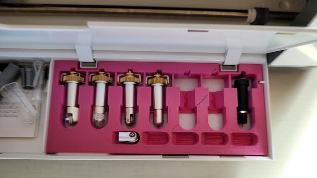 Cricut Tool Holder with cups by bitsplusatoms