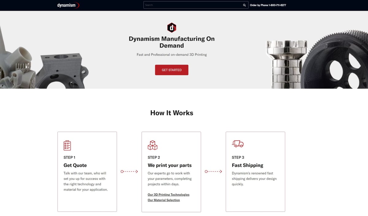 Foto de Impressão 3D online: os melhores serviços: Dynamism
