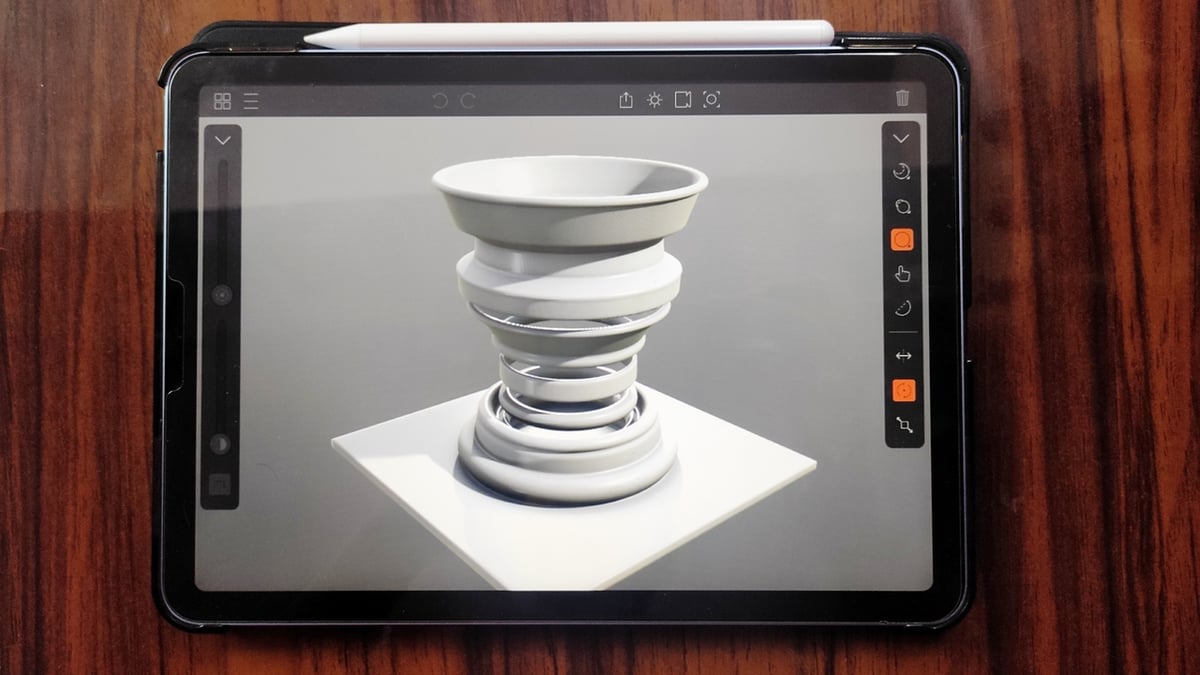 Sculpting in Putty3D is as easy as drawing on a piece of paper