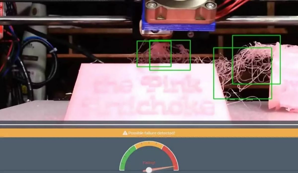 The Spaghetti Detective is a plug-in for OctoPrint that monitors your prints to make sure they aren't failing