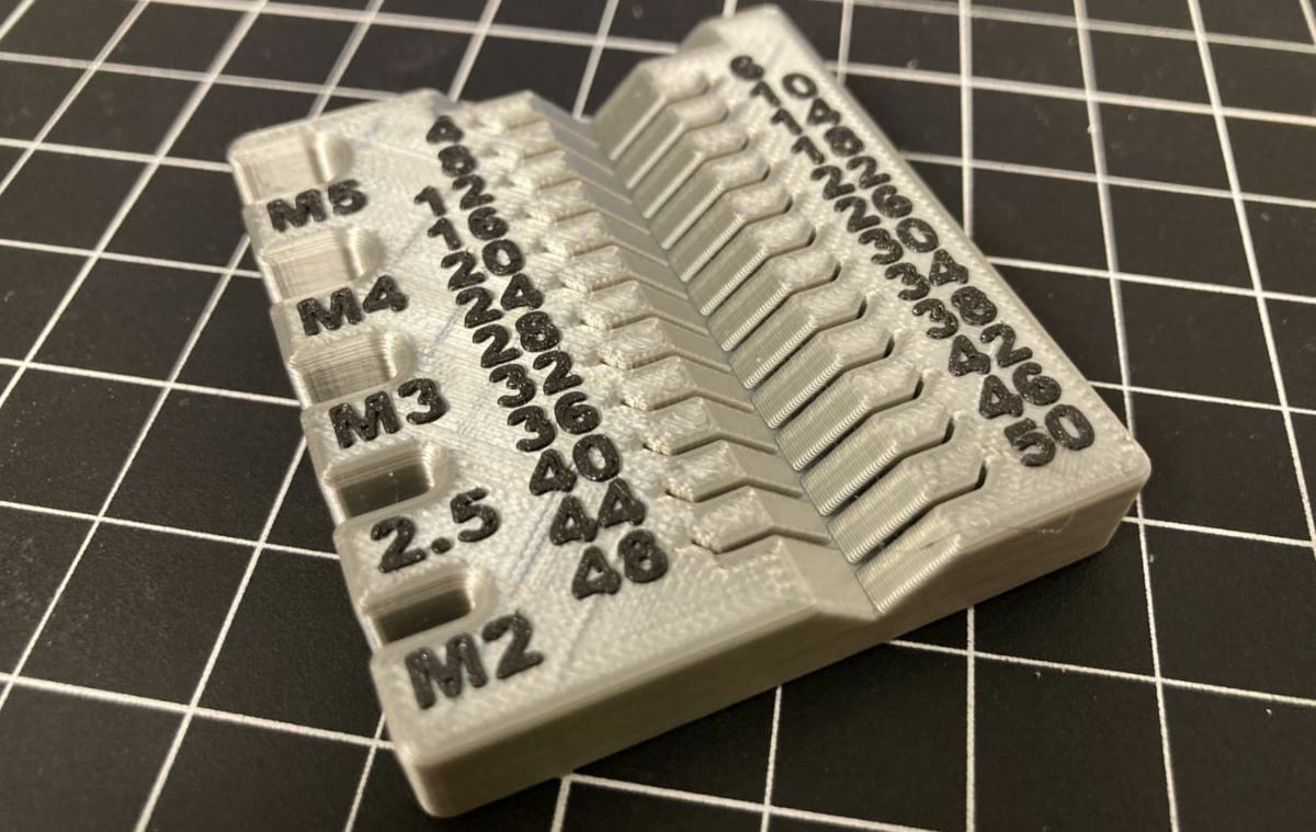 Perform a mid-print filament swap to make the lettering stand out