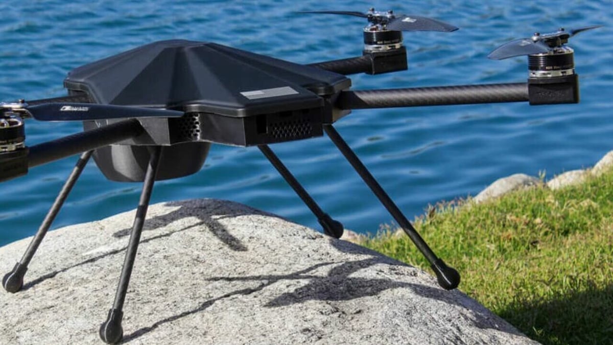 Companies have used Raise3D's PC filament to print drone motor mounts